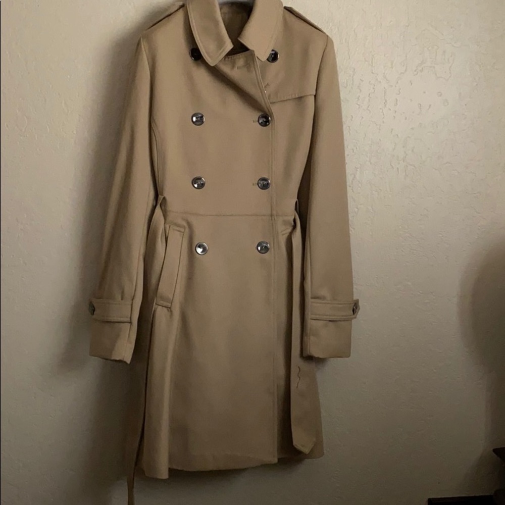 TRINA TURK TRENCH COAT SIZE 6 NWT - Picture 8 of 8